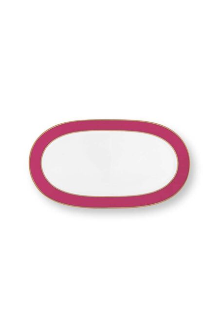 Pip Studio Chique 28cm Tabak Servis Tabağı Pembe