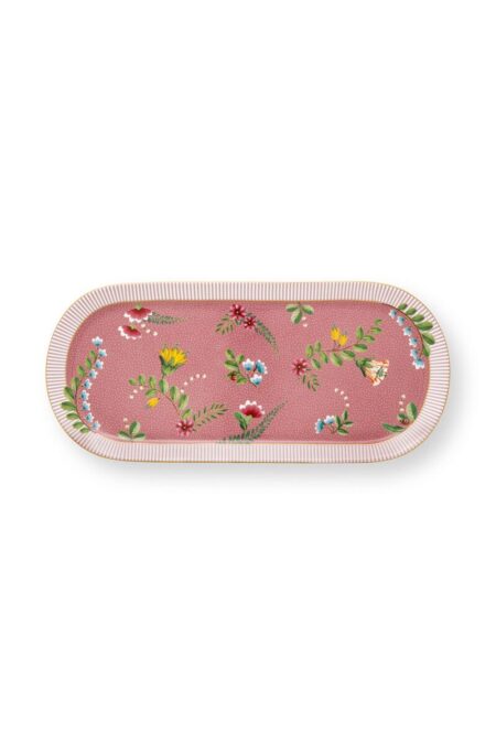 Pip Studio La Majorelle 33cm Tabak Servis Tabağı Pembe 1 ADET