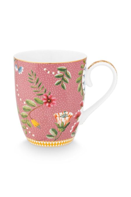 Pip Studio La Majorelle 350ml Kupa Large Mug Pembe