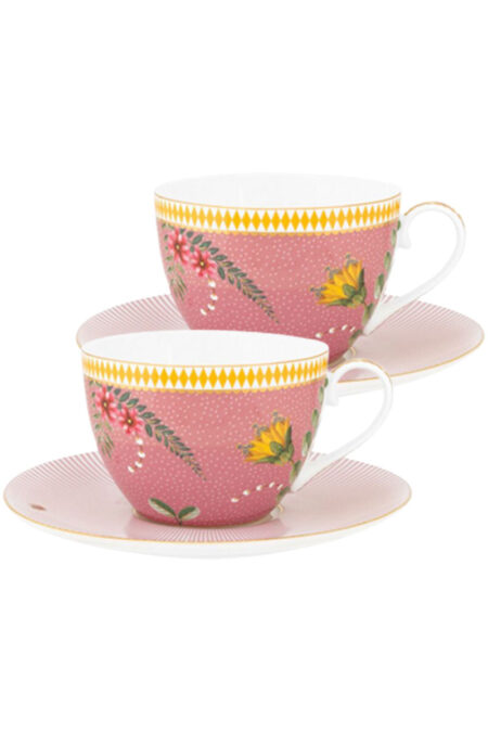 Pip Studio La Majorelle Çay Fincanı 280ml Pembe (2 ADET)