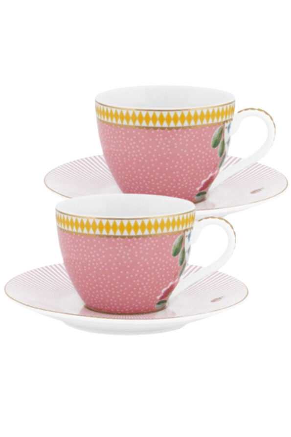 pip studio la majorelle turk kahvesi fincani pembe 2 adet