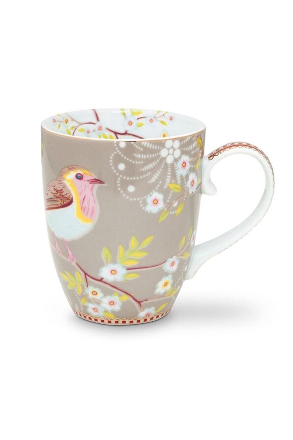 pip studio early bird 350ml xlarge mug kupa haki 1