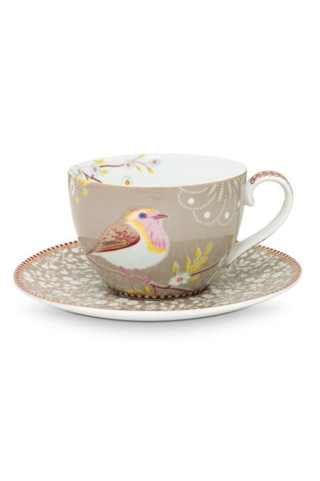 Pip Studio Early Bird 280ml Çay Fincanı Haki
