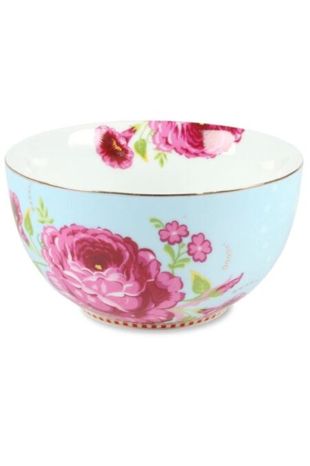 Pip Studio Early Bird Floral 12cm Kase Mavi