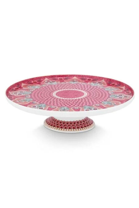 Pip Studio Flower Festival 21cm Mini Kek Standı Pembe