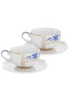 Pip Studio Royal White 125ml Türk Kahvesi Fincanı Beyaz Mavi (2 ADET)