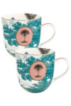 Pip Studio Heritage 300ml Kupa Large Mug Aqua Mavi (2 ADET)