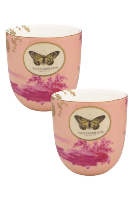 Pip Studio Heritage 300ml Kupa Large Mug Pembe (2 ADET)