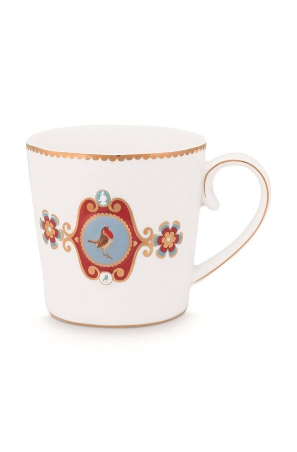 pip love birds kupa 250ml beyaz 1