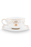 Pip Studio Royal Winter White 225ml Çay Fincanı Beyaz