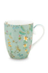 Pip Studio Jolie Flowers 350ml Kupa Large Mug Mavi