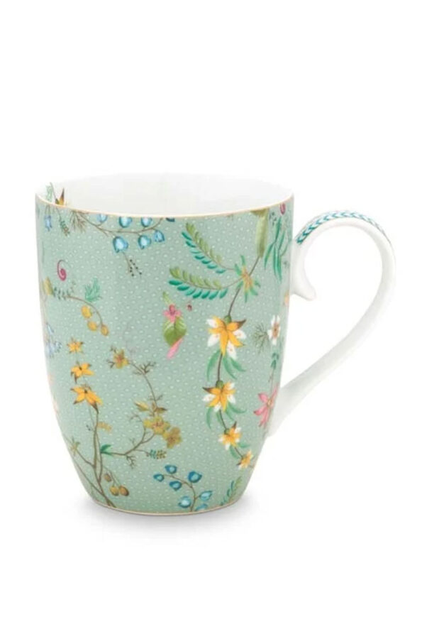 pip studio jolie flowers large kupa yesil 1