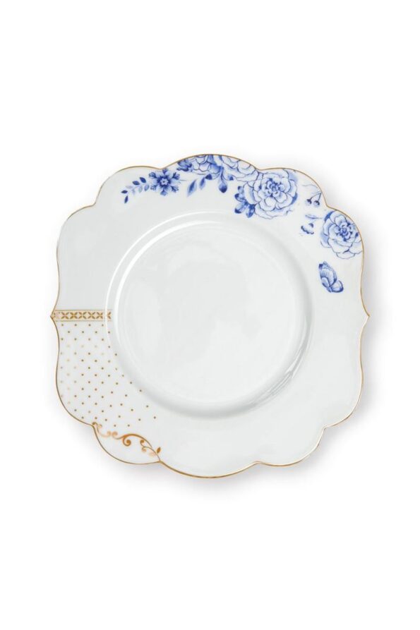 pip royal white 23cm kahvalti tabagi 1