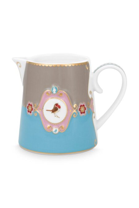 Pip Studio Love Birds Sütlük 270ml Mavi Haki