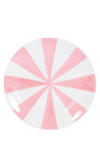 Blond Amsterdam 18cm Tabak Pembe Çizgili Pasta Tabağı