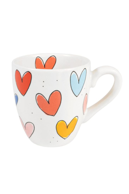 Blond Amsterdam Kupa Kalpli 200ml Mug Heart Blah Blah Blah
