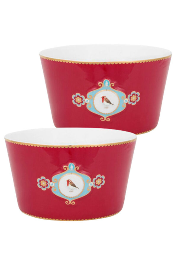 pip love birds 15cm kase kirmizi 2 adet