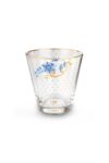 Pip Studio Royal Golden Dots Su Bardağı 270ml Cam Bardak Gold Mavi