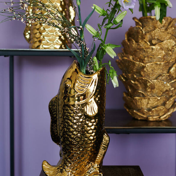 XET 7560 kersten gold balik vazo 22cm 1