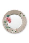 Pip Studio Blushing Birds 21cm Tabak Kahvaltı Tabağı Haki 1 ADET