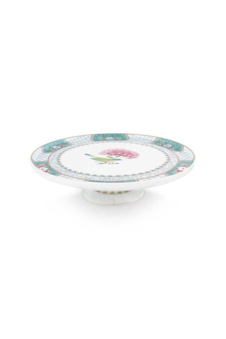 Pip Studio Blushing Birds 21cm Mini Kek Standı Beyaz