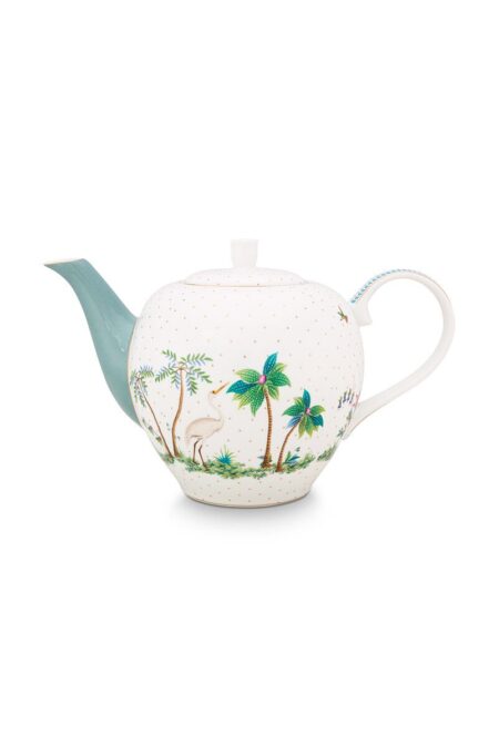 Pip Studio Jolie 1600ml Demlik 1,6lt Beyaz