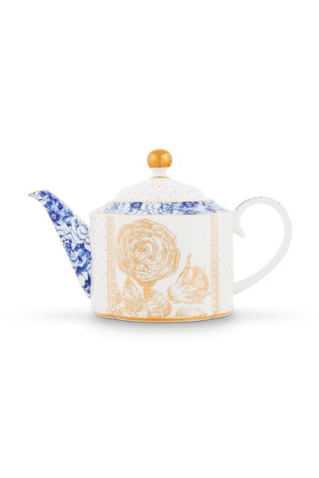 Pip Studio Royal White Small Demlik 900ml Beyaz