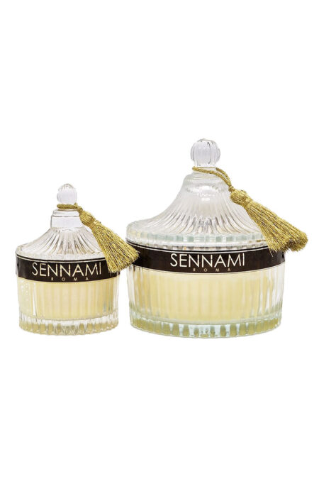 Sennami Roma Handmade Kristal Perfect Match Kokulu Mum 100% Doğal Beatrice 2li Set