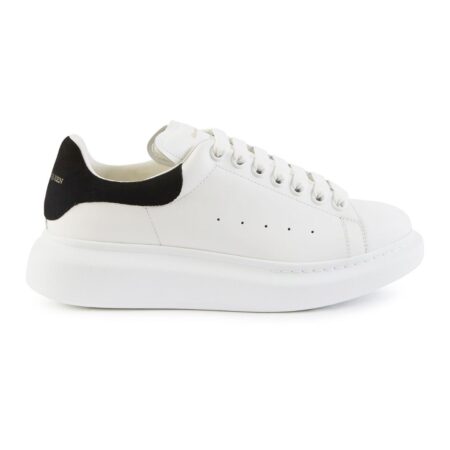 Alexander McQueen Oversized Sneakers (Beyaz-Siyah) Kadın Ayakkabı