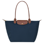 Longchamp Le Pliage Original (L) Large Kadın Kol Çantası Lacivert