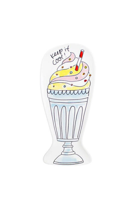 Blond Amsterdam Atıştırmalık Tabağı 3D Milkshake Tabak