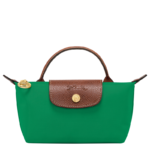 Longchamp Le Pliage Original Pouch (XS) XSmall Kadın Mini El Çantası Yeşil