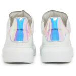 Alexander McQueen Oversized Sneakers (Beyaz Şok Pembe – Hologram) Kadın Ayakkabı