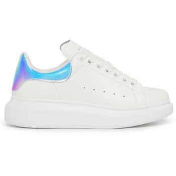 Alexander McQueen Oversized Sneakers (Beyaz Şok Pembe - Hologram) Kadın Ayakkabı