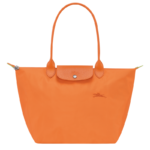 Longchamp Le Pliage Green (L) Large Kadın Kol Çantası Turuncu
