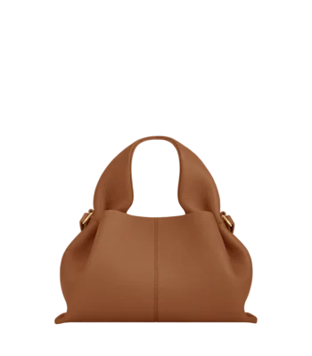 Polène Numéro Neuf Mini Askılı Lüks Kadın Çantası Camel Kahverengi