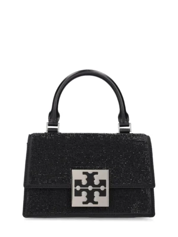 Tory Burch Bon Bon Mini Kadın El Çantası Siyah Uzun Askılı