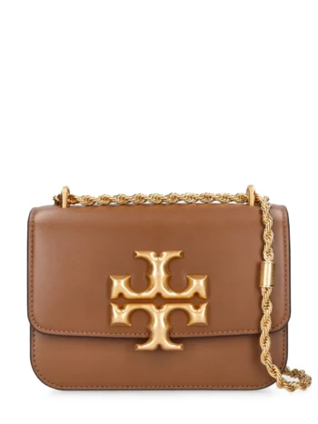 Tory Burch Eleanor Small Kadın Omuz Çantası Kahverengi Zincir Askılı