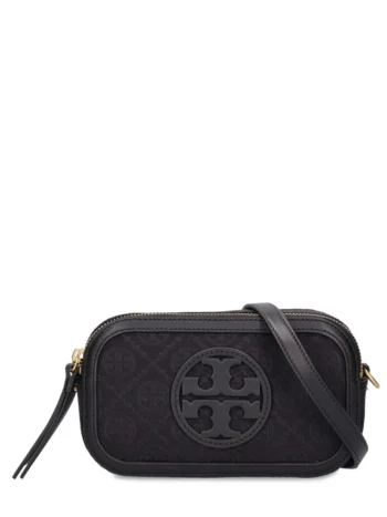 Tory Burch Perry Bomb Kadın Omuz Çantası Siyah Kumaş Camera Bag