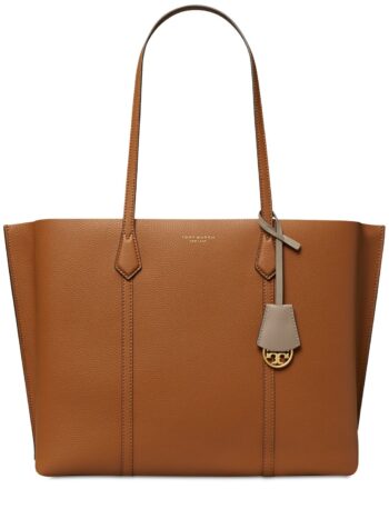 Tory Burch Perry Tote Bag Kadın Omuz Çantası Kahverengi Alışveriş Çantası