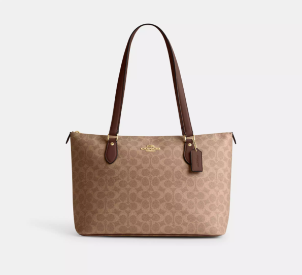 coach tote bag kahve kahve 1