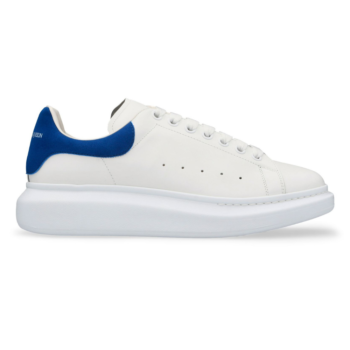 Alexander McQueen Oversized Sneakers (Beyaz-Lacivert) Erkek Ayakkabı