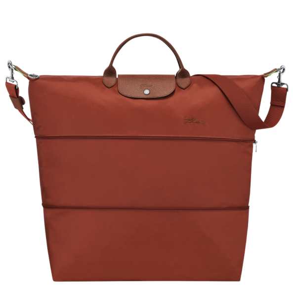 longchamp le pliage ayarlanabilir canta green kestane 1