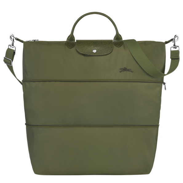 longchamp le pliage ayarlanabilir canta green ladin 1