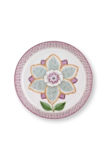 Pip Studio Lily & Lotus 9cm Tabak Çay Tabağı Mor Pembe 1 Adet
