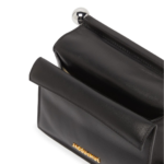 JACQUEMUS-Clutch-La-Petite-Pochette-RondC-siyah-1