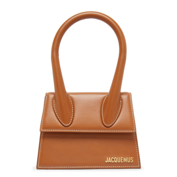 JACQUEMUS LE chiquito orta boy canta acik kahve 1