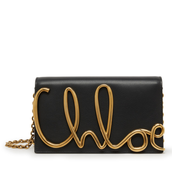 chloe clutch chloe siyah 1