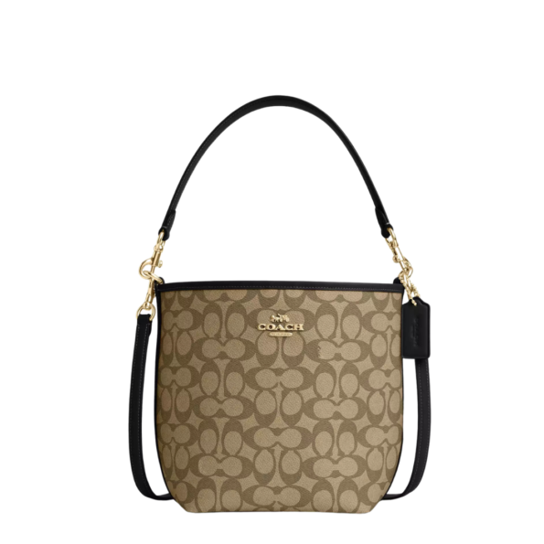 coach city bucket kahve siyah 1
