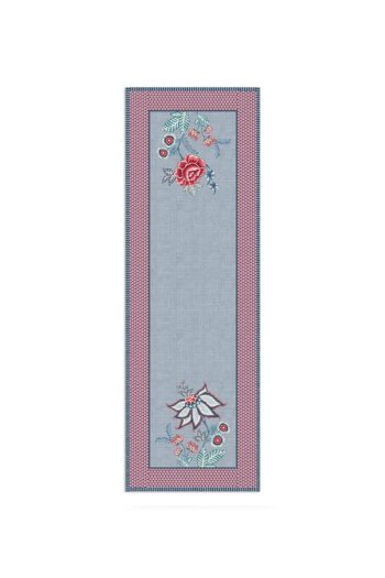 Pip Studio Flower Festival Runner 50x150cm Mavi